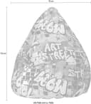 Sitting Point Sitzsack BeanBag Cool XL | Mehrfarbig 4