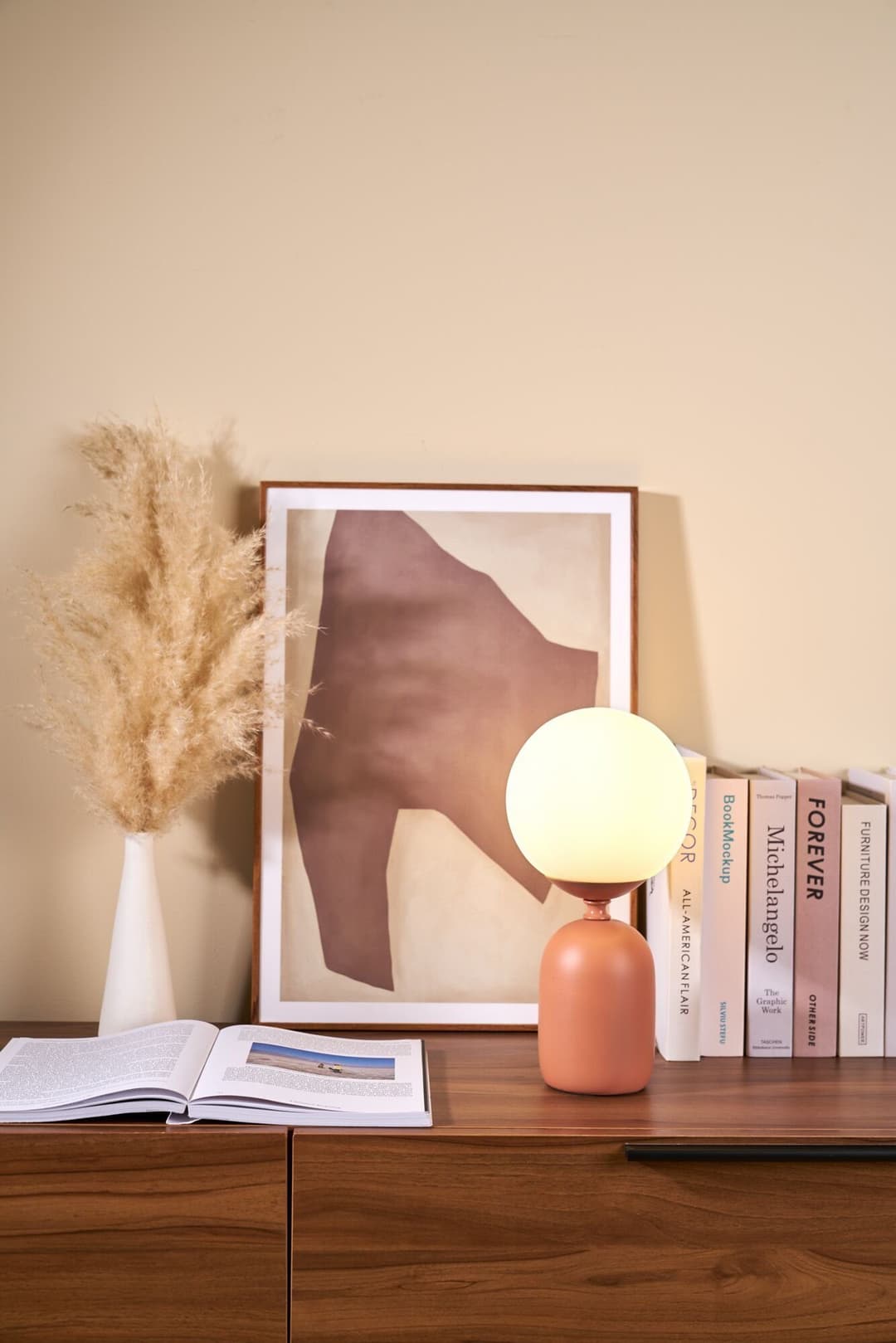 Pauleen Tischleuchte Glowing Charm | Holztöne