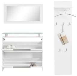 borchardt Möbel Garderoben-Set Rena | Weiß