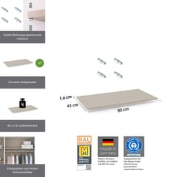 rauch Einlegeboden für Schränke Voyager, Nabila, Narai, Shinjo und