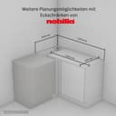 Nobilia Cascada Eckunterschrank | Grün 3