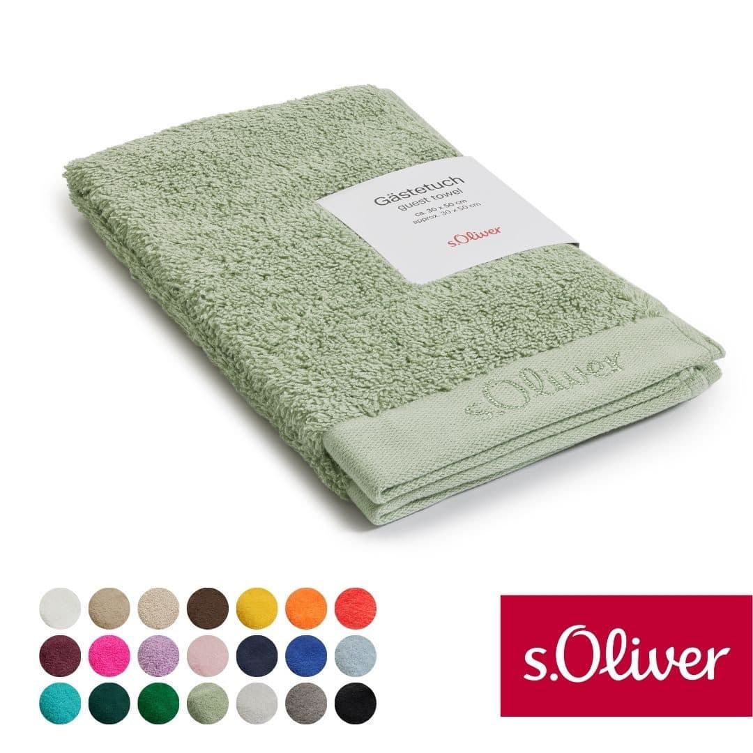 s.Oliver Gästehandtuch | Grün