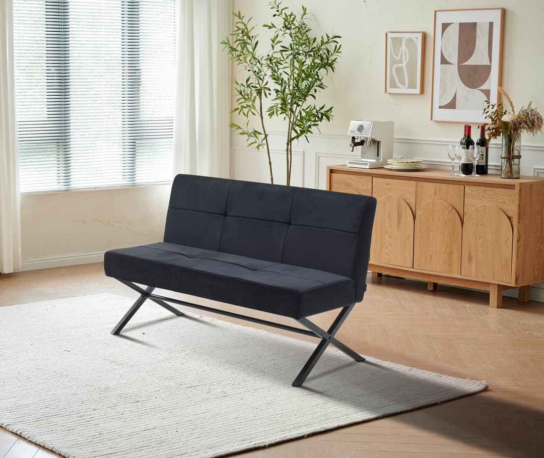 OTTO home Polsterbank Narzisse | Schwarz