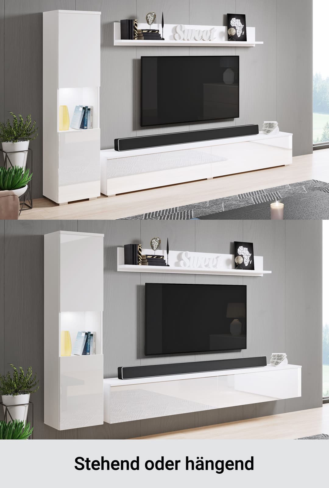 OTTO home Wohnwand PARIS | Holztöne