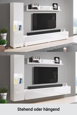 OTTO home Wohnwand PARIS | Holztöne