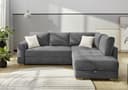Jockenhöfer Gruppe Ecksofa Sunset L-Form | Grau