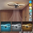 OTTO home LED Deckenleuchte Aerris | Schwarz