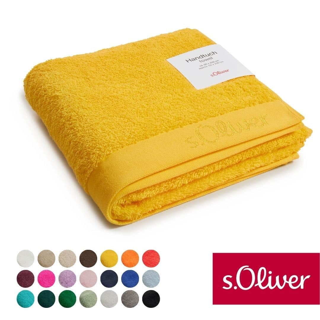 s.Oliver Handtuch | Gelb