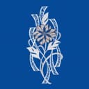 W. Reuter & Sohn - Plauener Spitze® Fensterbild Moderne Blüte 2