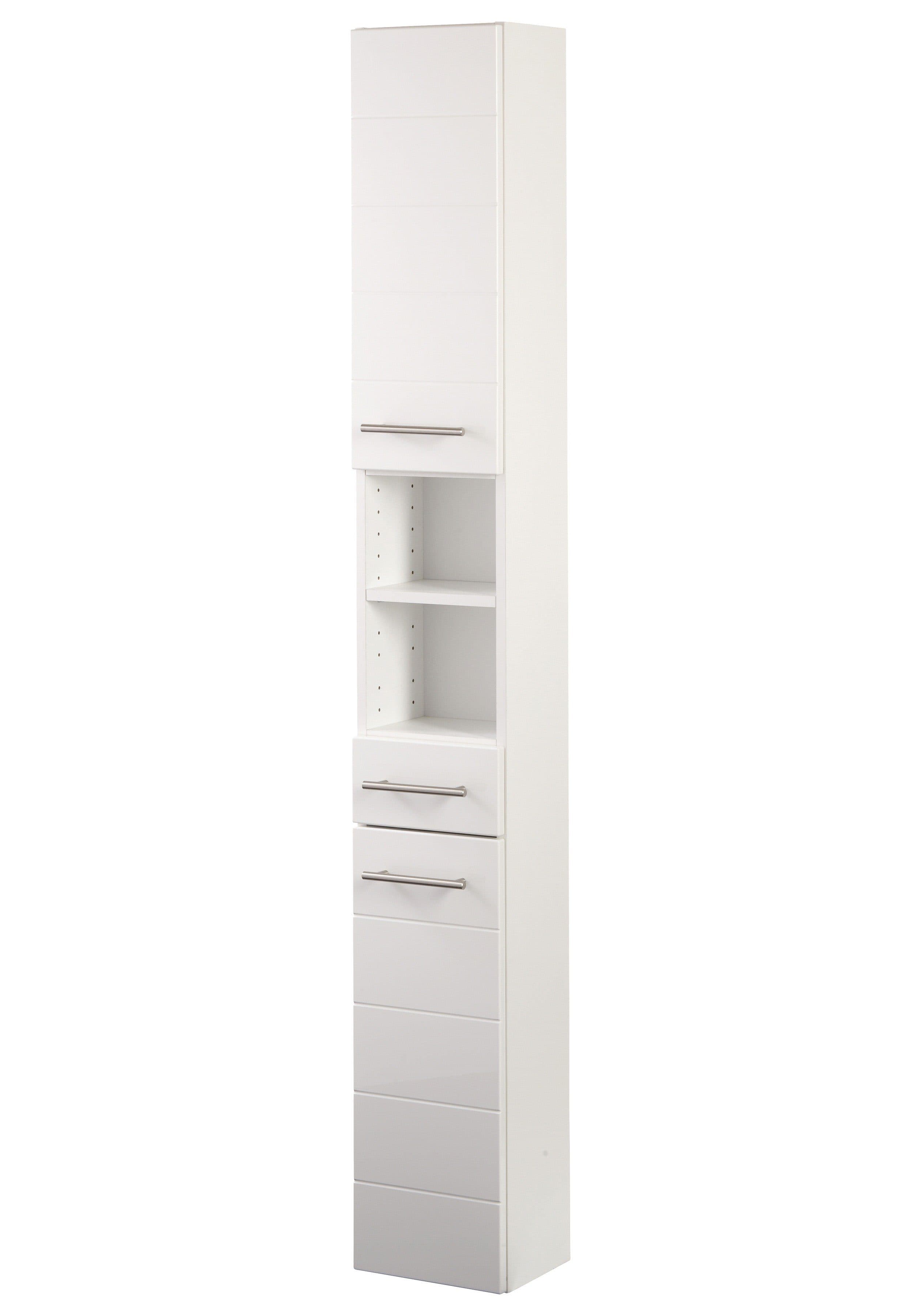 welltime Hochschrank Porto | Weiß