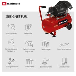 Einhell Kompressor TC-AC 420/50/10 V | Rot