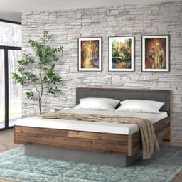FORTE Futonbett Clif | Braun