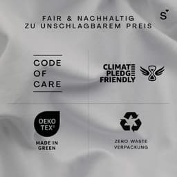 Schlafgut Basic Cotton Spannbettlaken | Grau