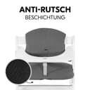 Hauck Highchair Pad Select Muslin | Grau 4