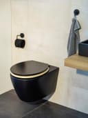 WENKO WC-Sitz Bambusa Black | Schwarz 2