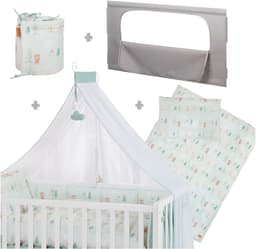 roba Babybett Room Bed - Woodland Buddies | Weiß