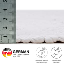 THEKO Teppich Happy Cotton Fleckerl | Weiß