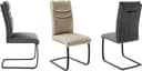 MCA furniture Freischwinger Gibara Schwingstuhl 2er Set | Beige 3