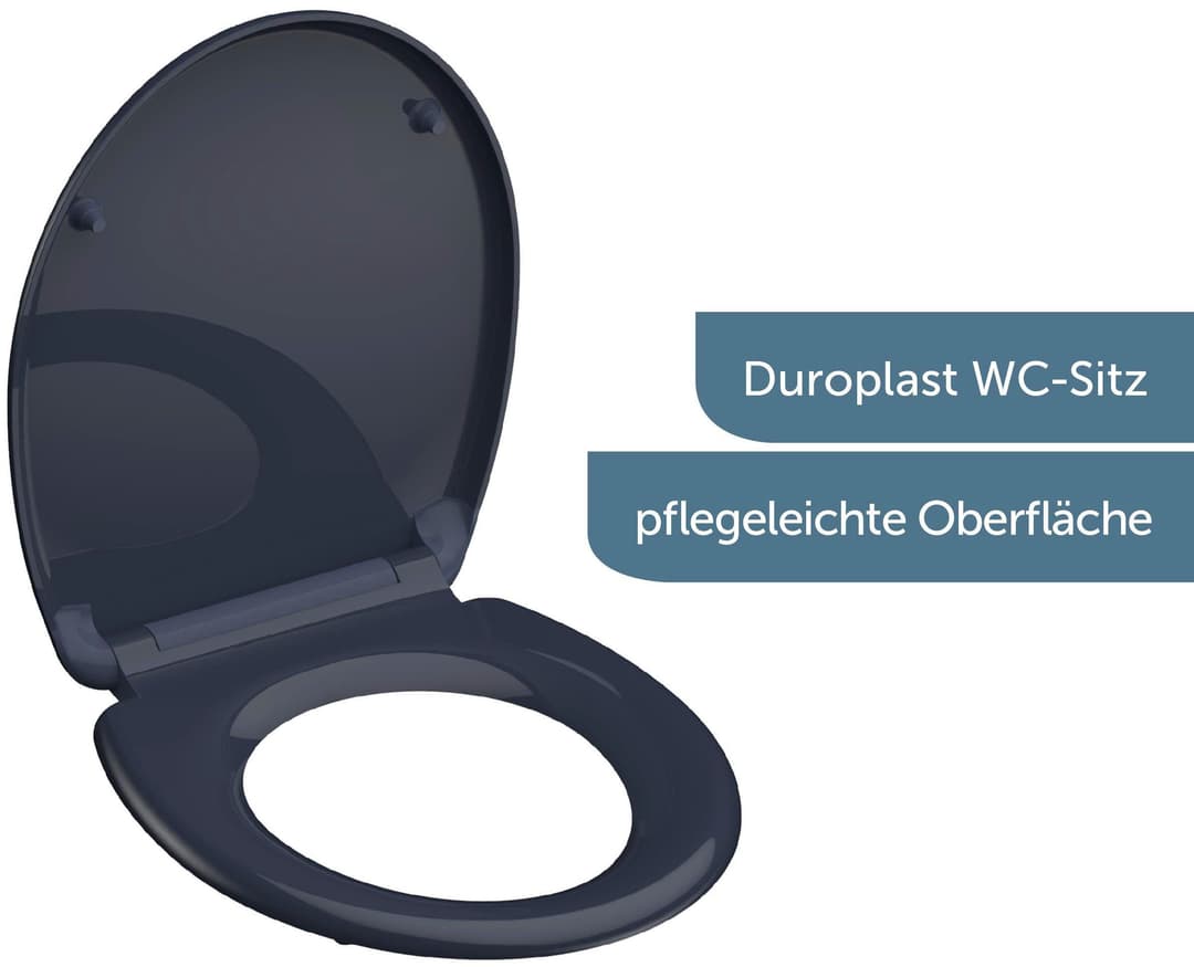 Schütte WC-Sitz | Grau
