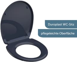 Schütte WC-Sitz | Grau