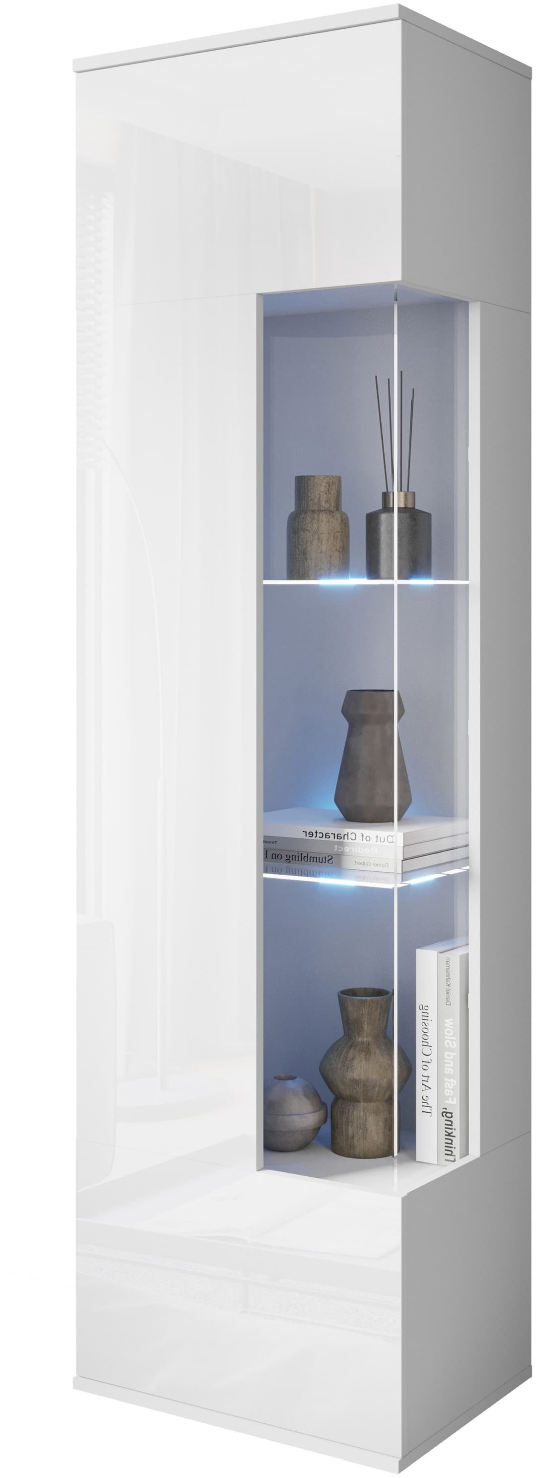 Vitrine Kenia | Weiß