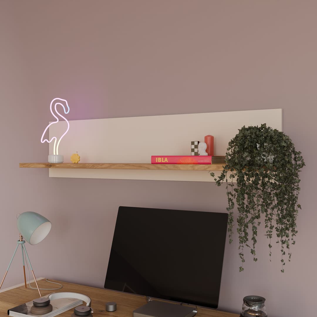 FORTE Wandboard Oak Squere | Holztöne