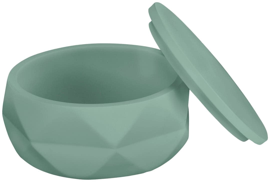 Kleine Wolke Crackle Jar Aufbewahrungsdose (Set) | Türkis