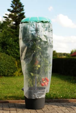 KHW Pflanzenschutzdach Tomatenhut | Grün