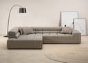Home affaire Ecksofa Ancona | Braun
