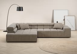 Home affaire Ecksofa Ancona | Braun