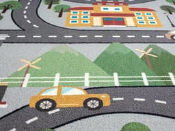 the carpet Teppich Happy Life | Grau