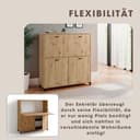 byLIVING Sekretär Montana | Holztöne 3