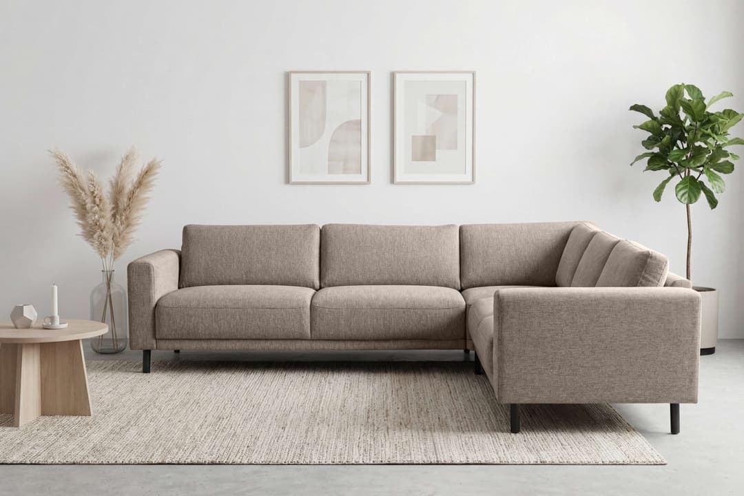 Home affaire Ecksofa Sveeva | Braun