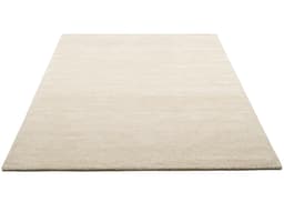 THEKO Wollteppich Gabbeh Uni | Beige