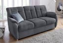 sit&more 3-Sitzer Sonoma mit Federkern | Grau 2
