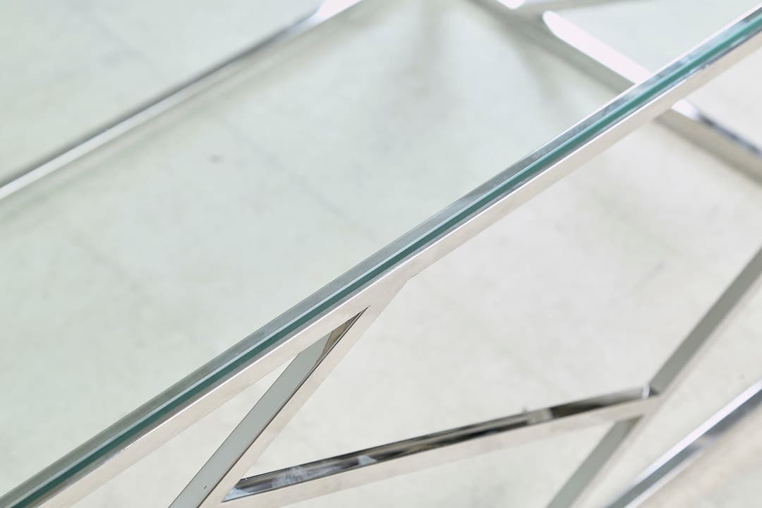 SalesFever Glastisch | Silber