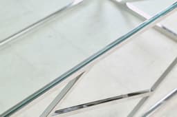 SalesFever Glastisch | Silber