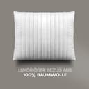 John Cotton Baumwollkissen Magicline | Weiß 2