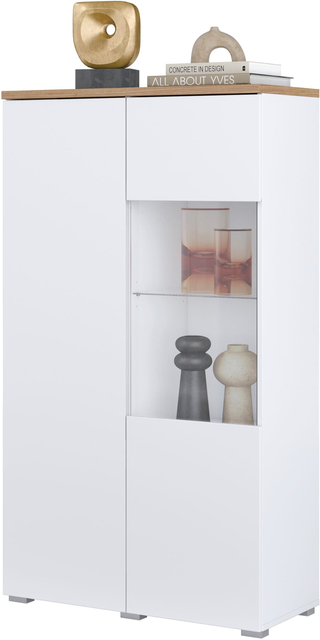 OTTO home Vitrine Modo | Weiß
