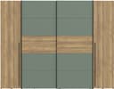 FORTE Kleiderschrank Narago | Weiß 4