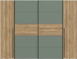 FORTE Kleiderschrank Narago | Weiß