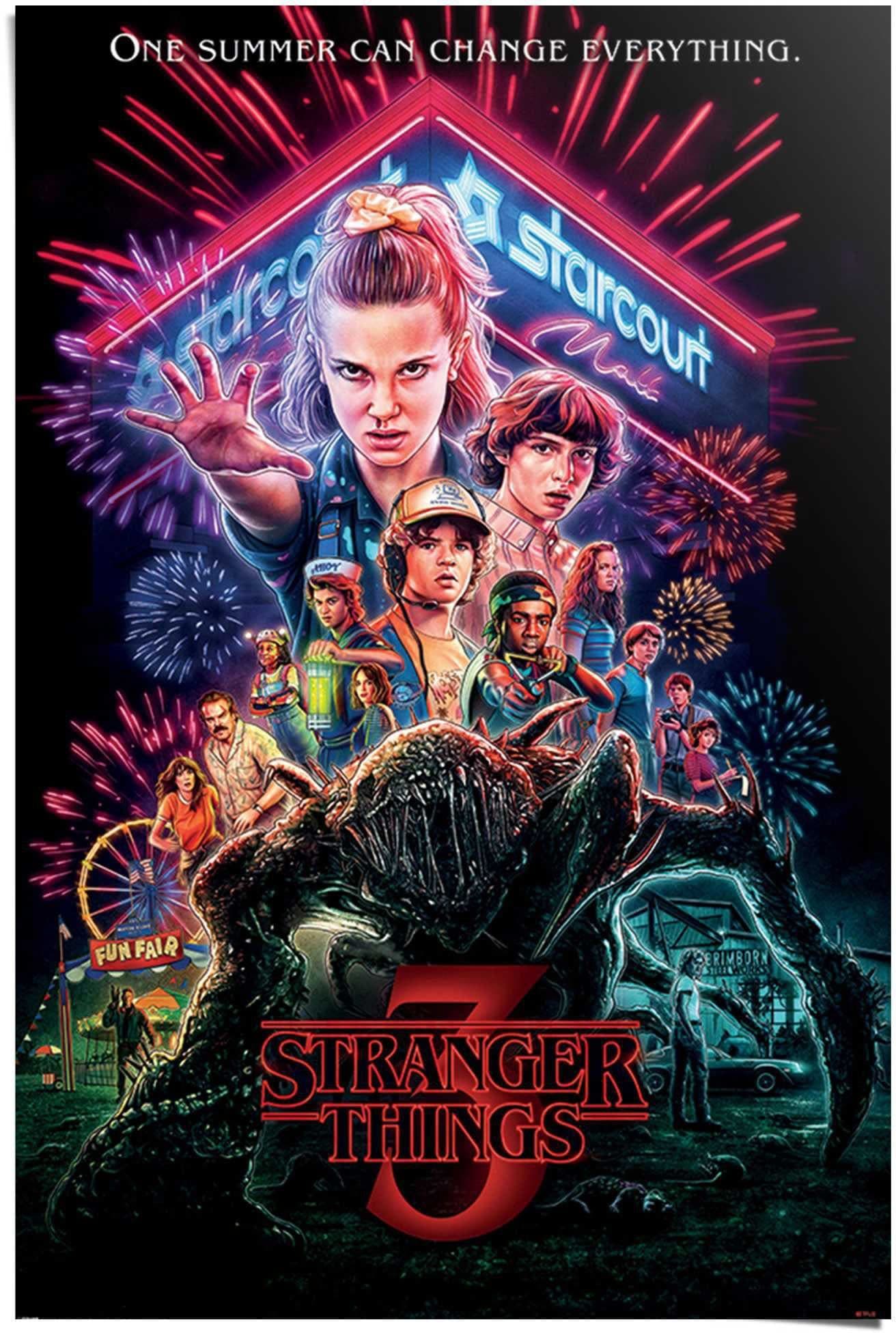 Reinders! Poster Stranger Things Summer of 85 - Netflix - Mike -