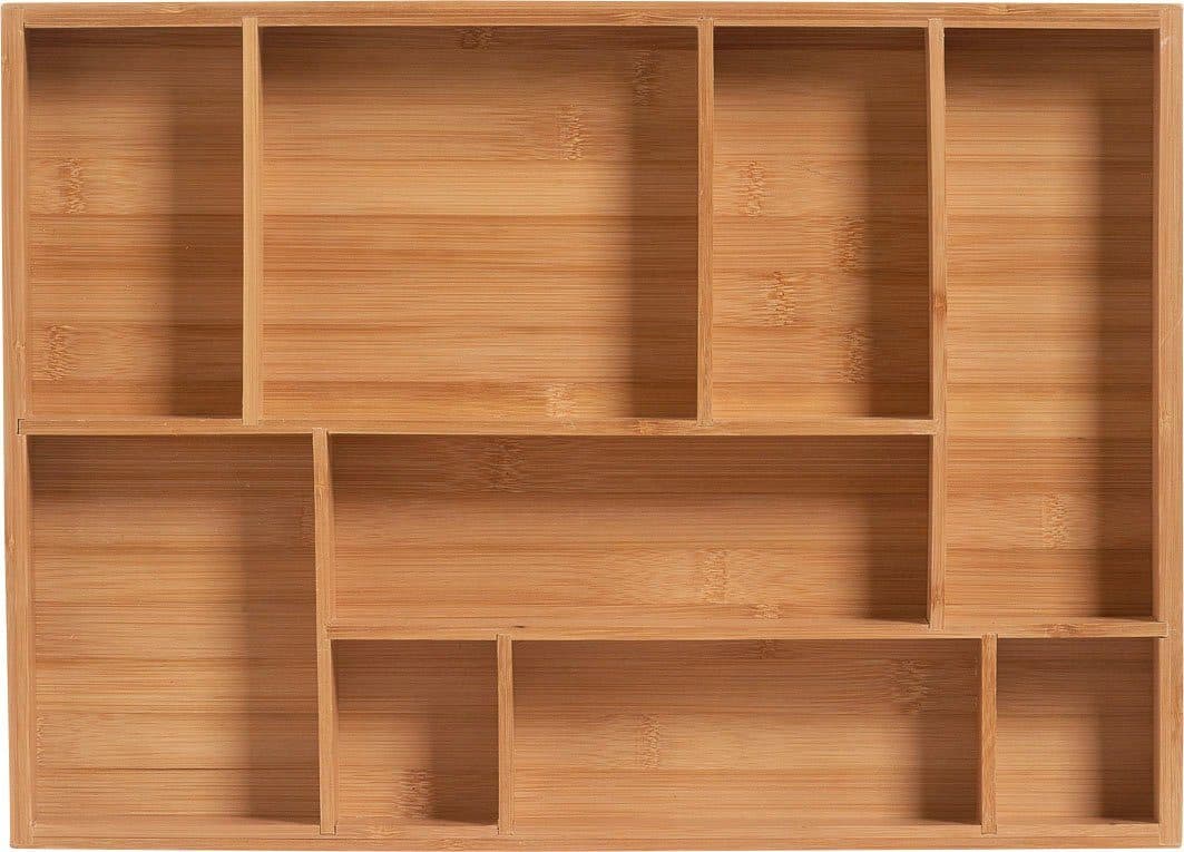 Zeller Present Schubladeneinsatz Bamboo | Holztöne