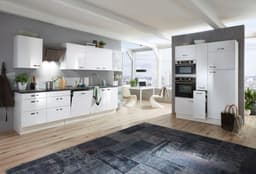 KOCHSTATION Küchenzeile KS-Cara | Weiß