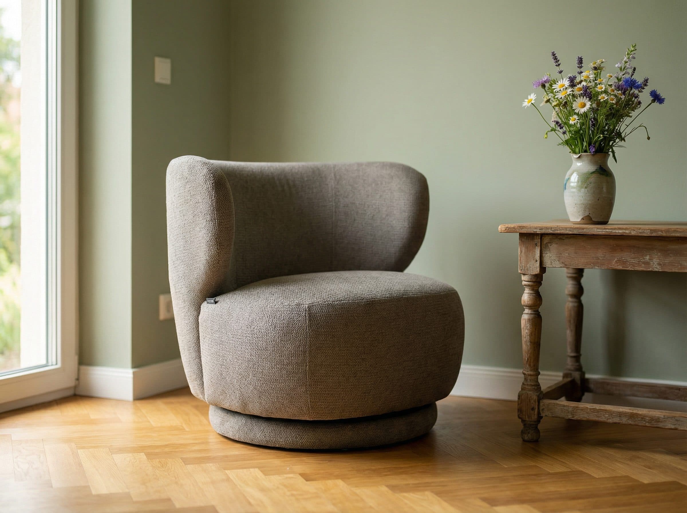 OTTO home Drehsessel ANNELIN | Braun