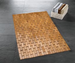 Kleine Wolke Badematte Palito | Holztöne