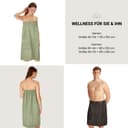 Schiesser Sarong Saunakilt Turin | Grün 4