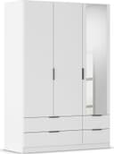 rauch Kleiderschrank LAGOA | Weiß