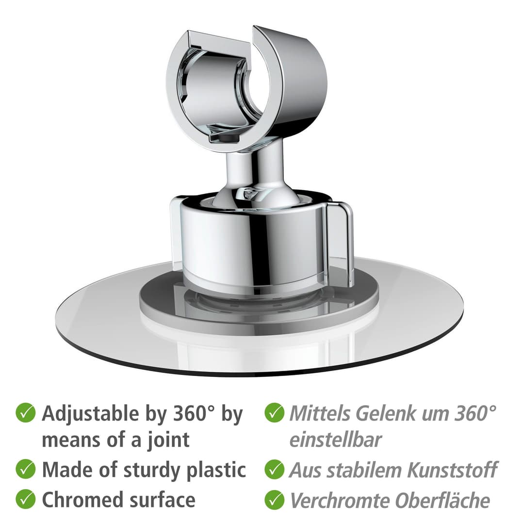 WENKO Brausehalter 360
° | Silber
