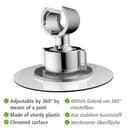 WENKO Brausehalter 360
° | Silber 3